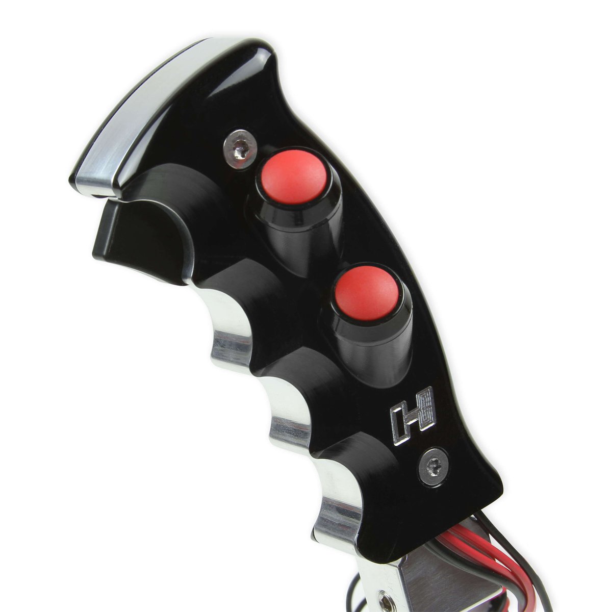 Hurst 1539004 Black Quarter Stick & Billet/Plus Pistol Grip Side Plate