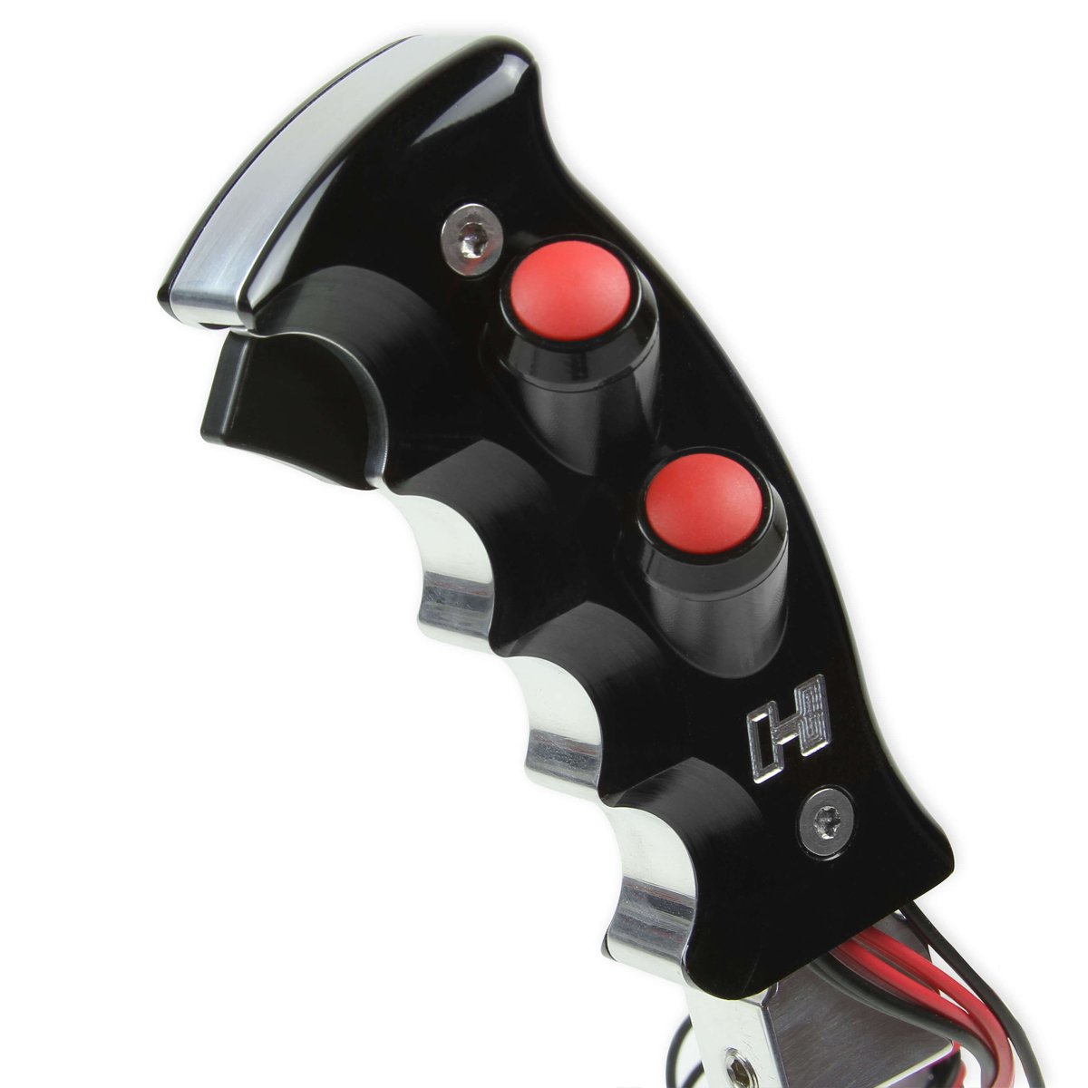 Hurst 1539004 Black Quarter Stick & Billet/Plus Pistol Grip Side Plate