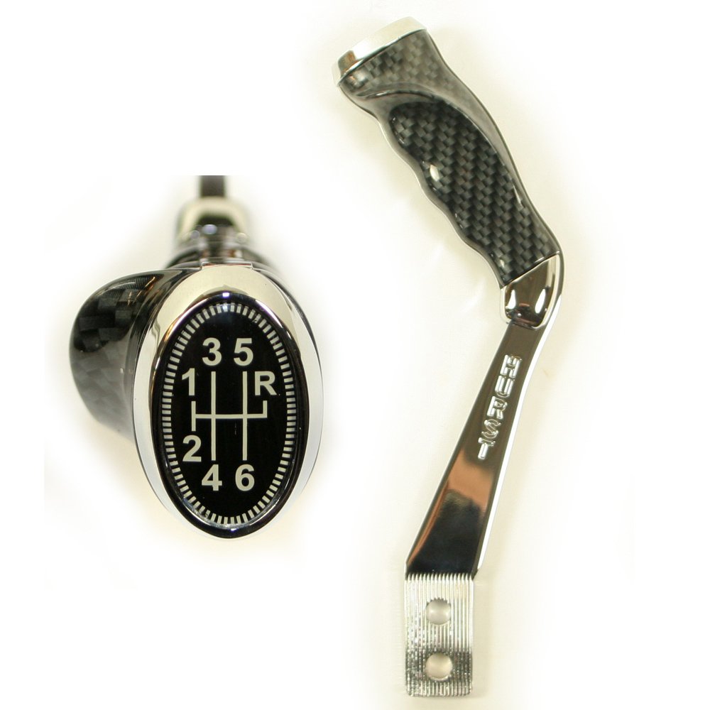 Carbon Fiber 6 Speed Pistol Grip Handle for Hurst Shifter 3916020 2009