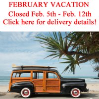 February Vacation Dates...Click for Details