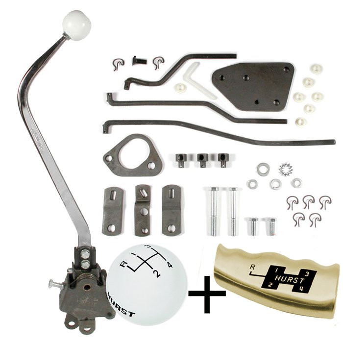 Hurst Comp Plus 4 Speed shifter Kit Chevy GMC 1/2 Ton BW Super T10 454