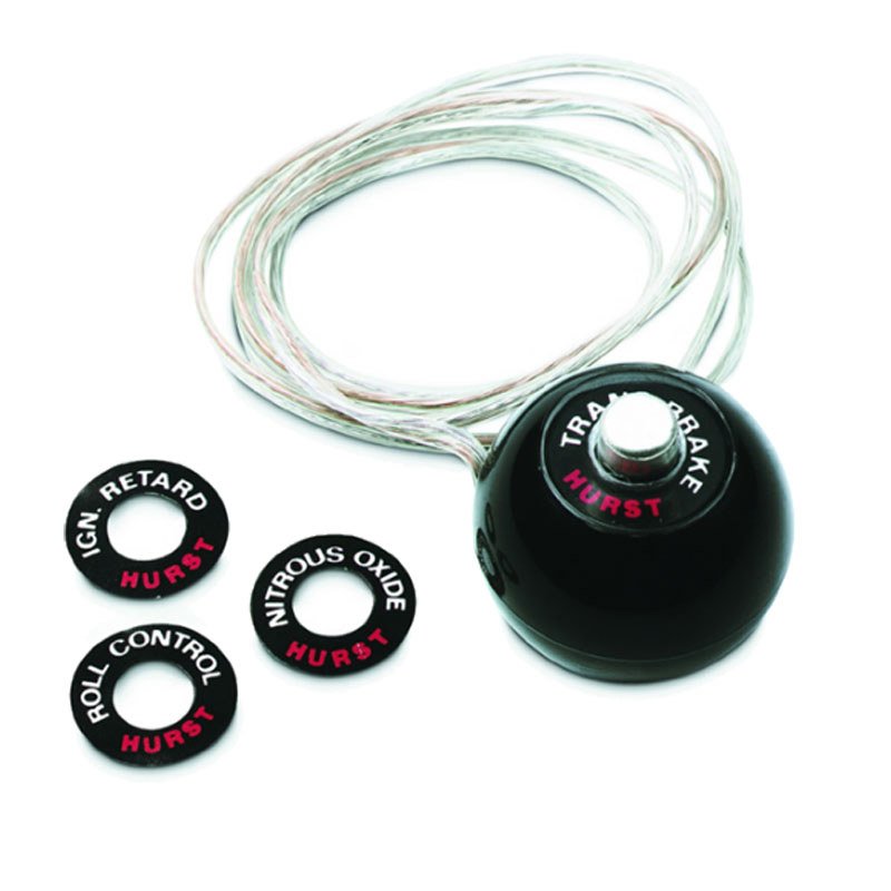 HURST 1630050 Quarter Stick Shifter Knob with builtin 12 volt switch