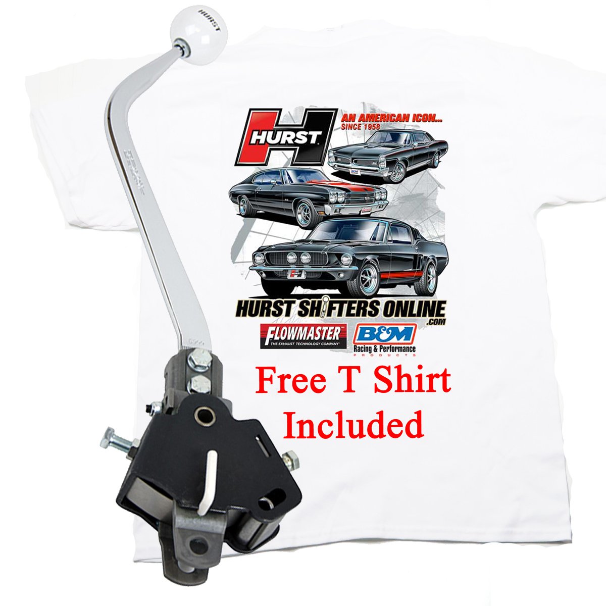 Hurst 3666901 Mastershift 3 Speed Shifter