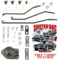 Hurst Comp 4 Speed Install Kit 1966-1967 Chevelle Malibu Buick Sport, + T Shirt