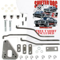 Hurst 3735587 Comp 4 Speed  Install Kit Mustang Shelby Cougar Ford T&C, w T Shirt