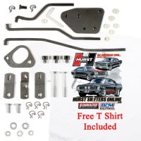Hurst Comp Plus 4 Speed Install Kit 1974-1981 Camaro Firebird w T Shirt