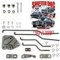 Hurst 3738611 Comp Plus 4 Speed Install Kit 1969-1979 Corvette w T Shirt