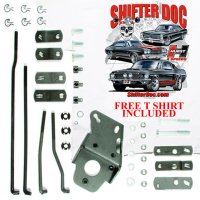Hurst 3738616 Street Super Shifter Installt Kit Muncie, T-10 & Super T-10, w T shirt