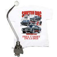 Hurst 3910002 Comp Plus 4 Speed Pickup Truck shifter w Free T shirt