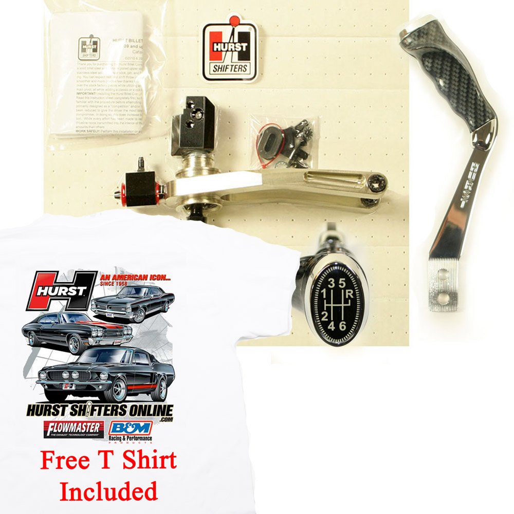 Hurst 20092014 Challenger 6 Speed Shifter w Carbon Fiber Pistol Grip