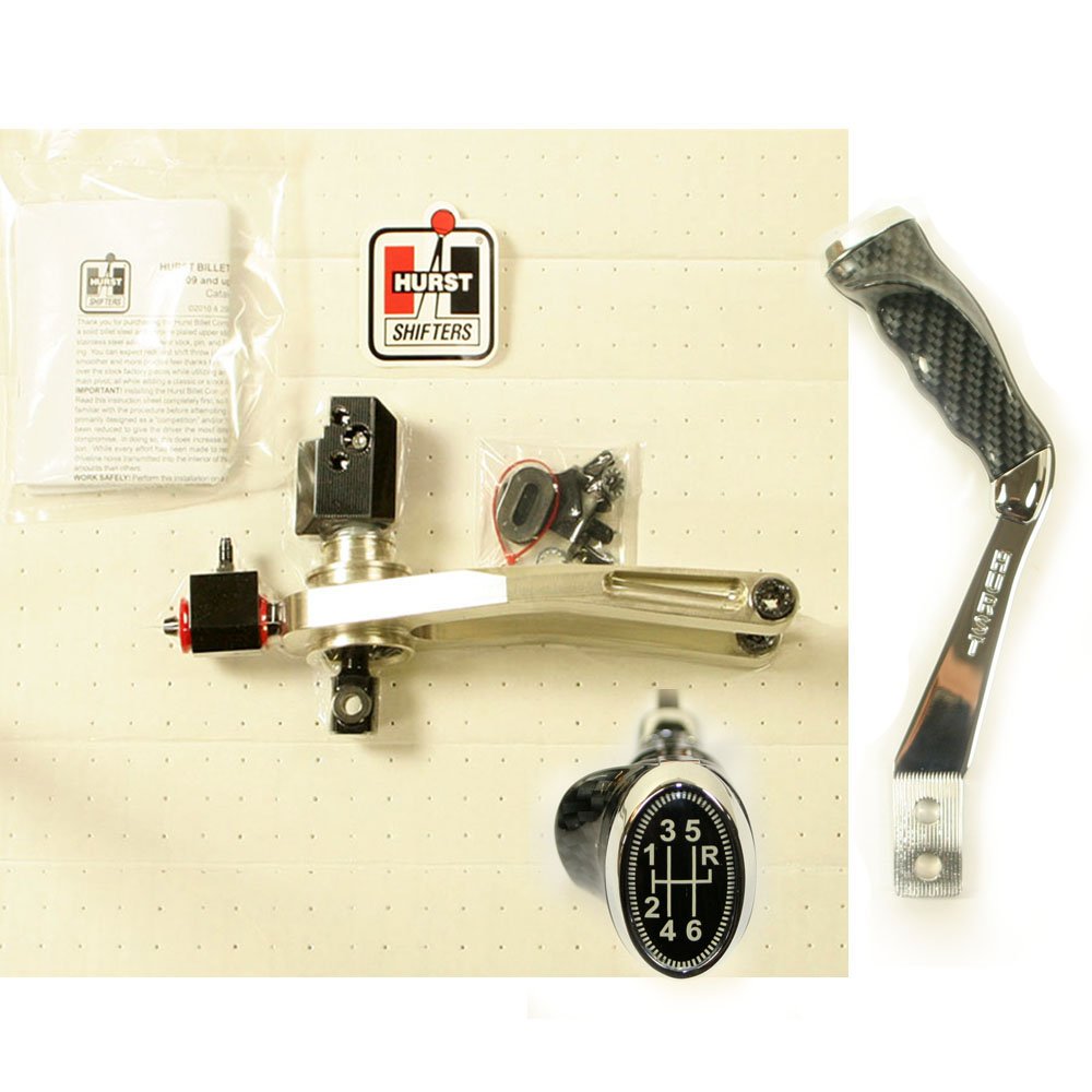 Hurst 20092014 Challenger 6 Speed Shifter w Carbon Fiber Pistol Grip