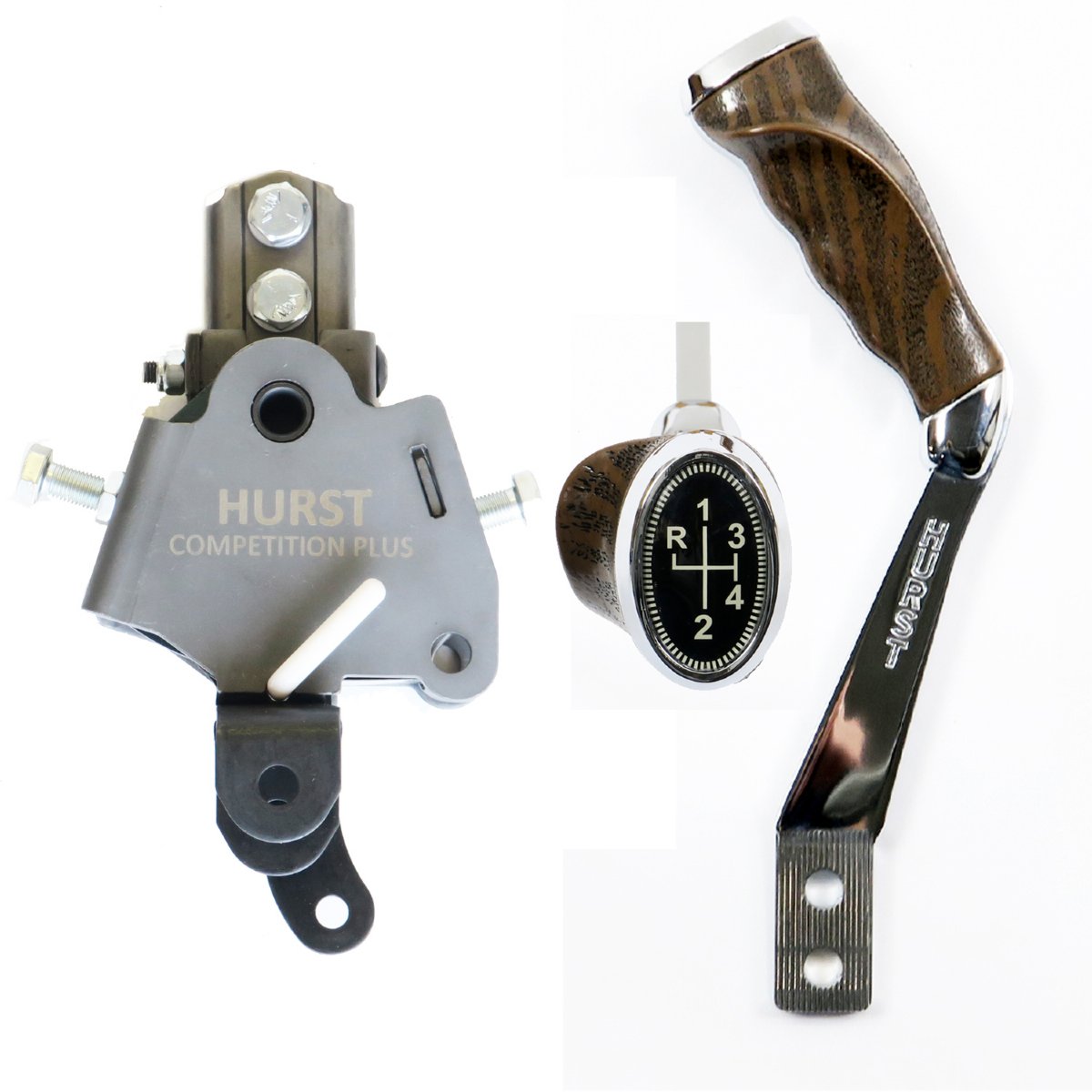 HURST Pistol Grip 4 Speed Shifter 19701974 E body 7174 B w Console