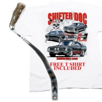 Hurst 5388585 Mopar Pistol Grip Shifter Stick 1970 B-Body with T Shirt