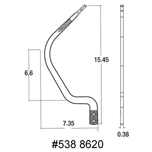 Hurst 5388620 Bench Seat Manual Upper Stick