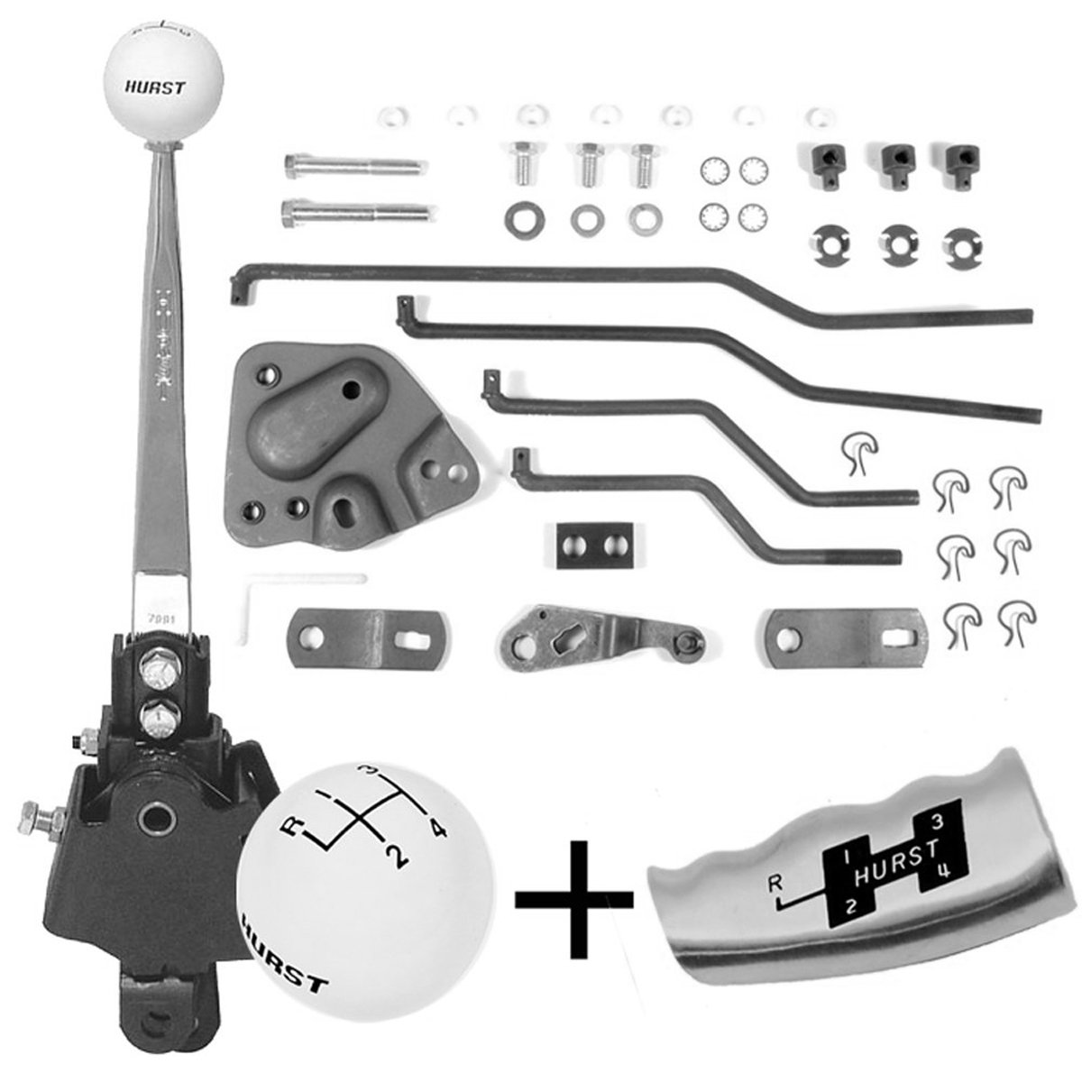 HURST 4 Speed Shifter Kit 6979 Corvette with Muncie and BW Super T10