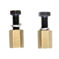 HURST V Gate 2 Mr Gasket Vertical Gate (2) HEX Spacers 1.25" Long w Bolts