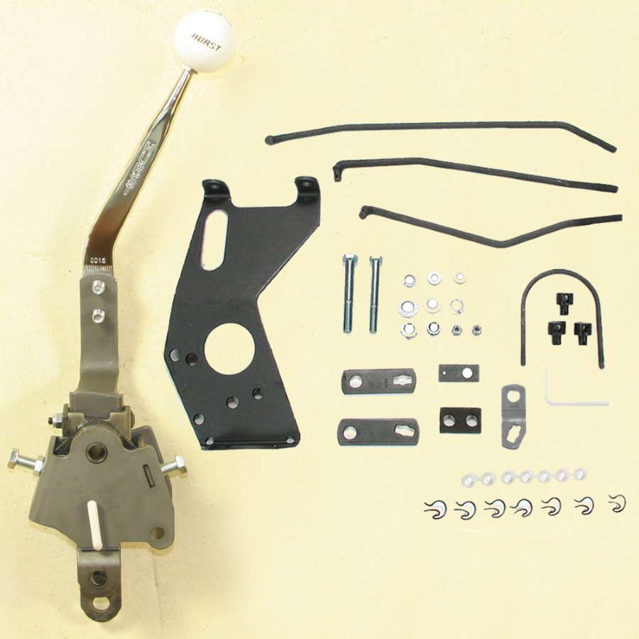 Hurst Comp Plus Shifter & Install Kit 19731975 Chevy Vega, 7475 Pontiac Astre