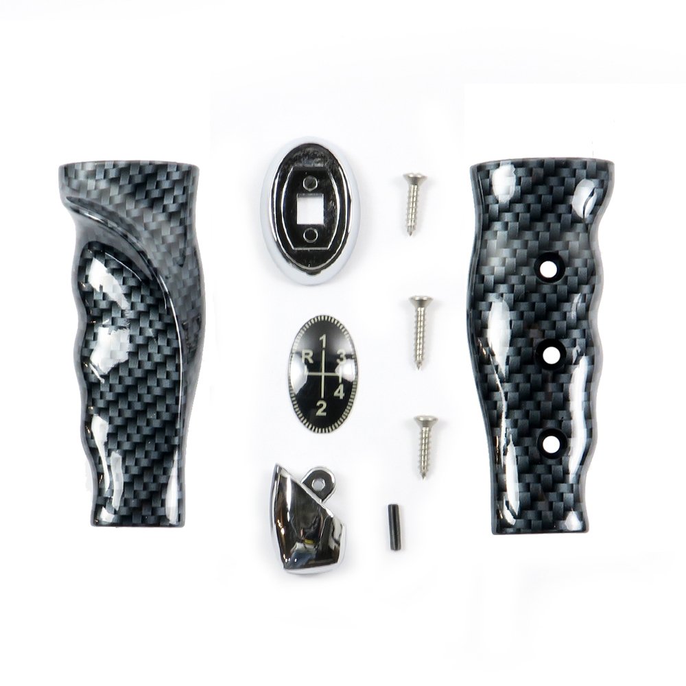 Hurst MOPAR Pistol Grip Handle Carbon Fiber Kit, Grips, Lense, Bezels
