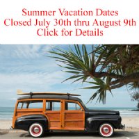 SUMMER VACATION DATES...Click for Details